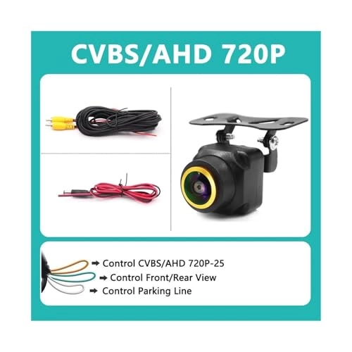 Rear View Reverse Parking Camera - Night Vision 1920x1080P