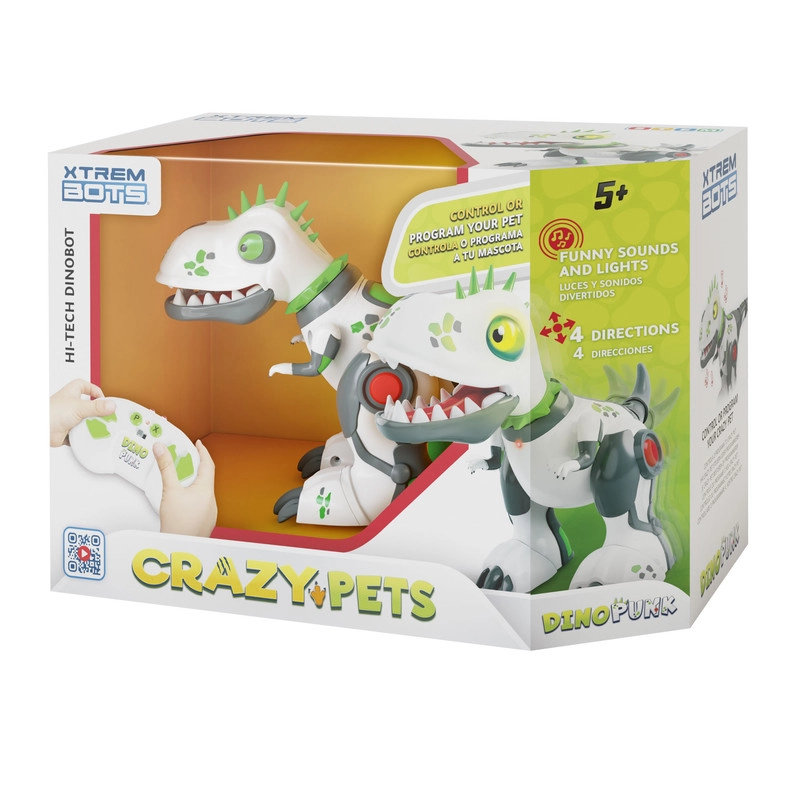 XTREM BOTS Dinopunk - Programmable Remote Control