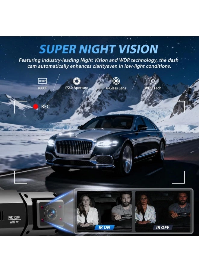 360 Car Dash Cam - 1080Px4