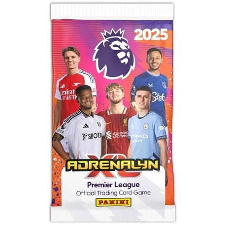 Premier League 2024/25 Adrenalyn XL Pocket Tin - 5 trading packets 2 LIMITED EDITION cards