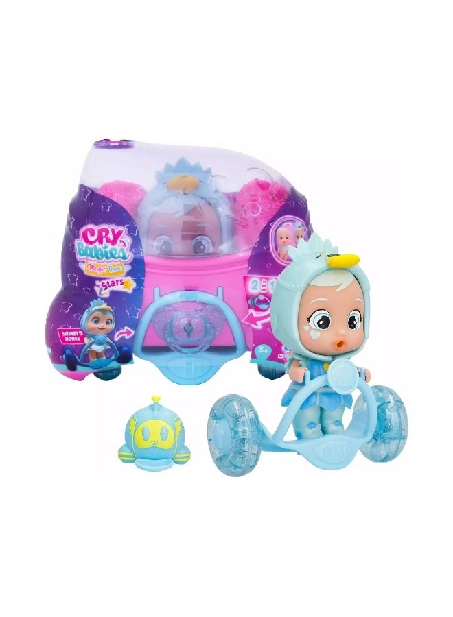 CRY BABIES Sydney's House Collectable Figure - Cries Real Tears Ages 3+