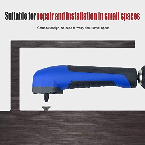 Right Angle Drill Adapter - 6.35mm Hex 10pcs Bits
