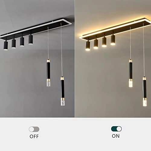 6-Lights Pendant Light - 59.06"