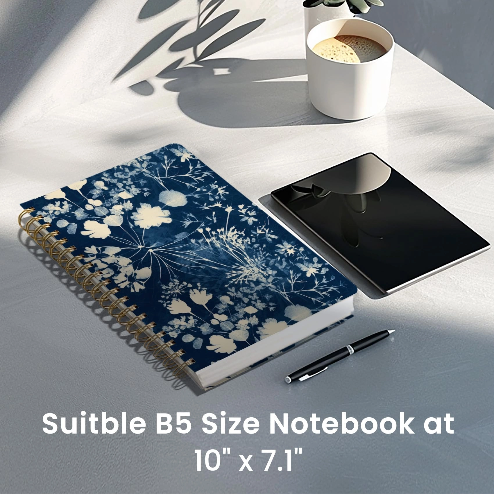 Spiral Notebook B5 Spiral - Lined 300 Pages