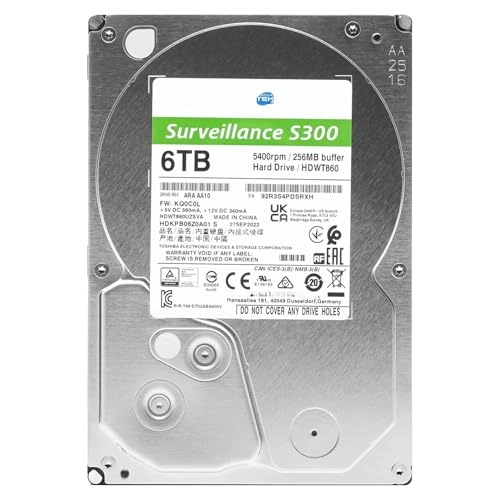 3.5" 5400rpm SATA 6Gb/s (SIM - ART - 21832) - 6TB