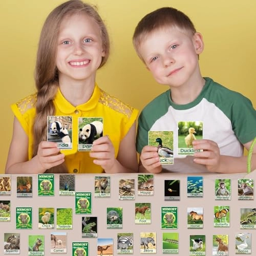 Memory Matching Game - 3 years and up 100 pieces