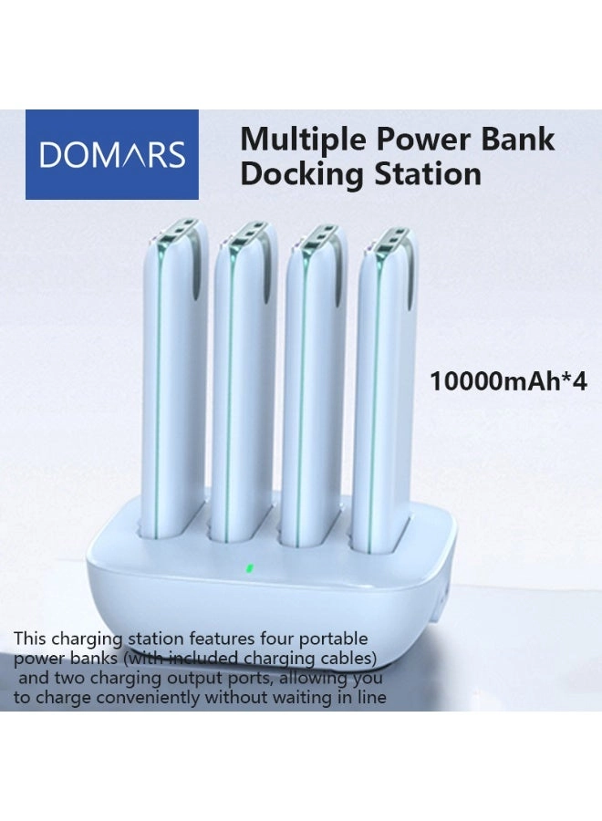 Multiple Power Bank Docking Station - 10000mAh x4 22.5W