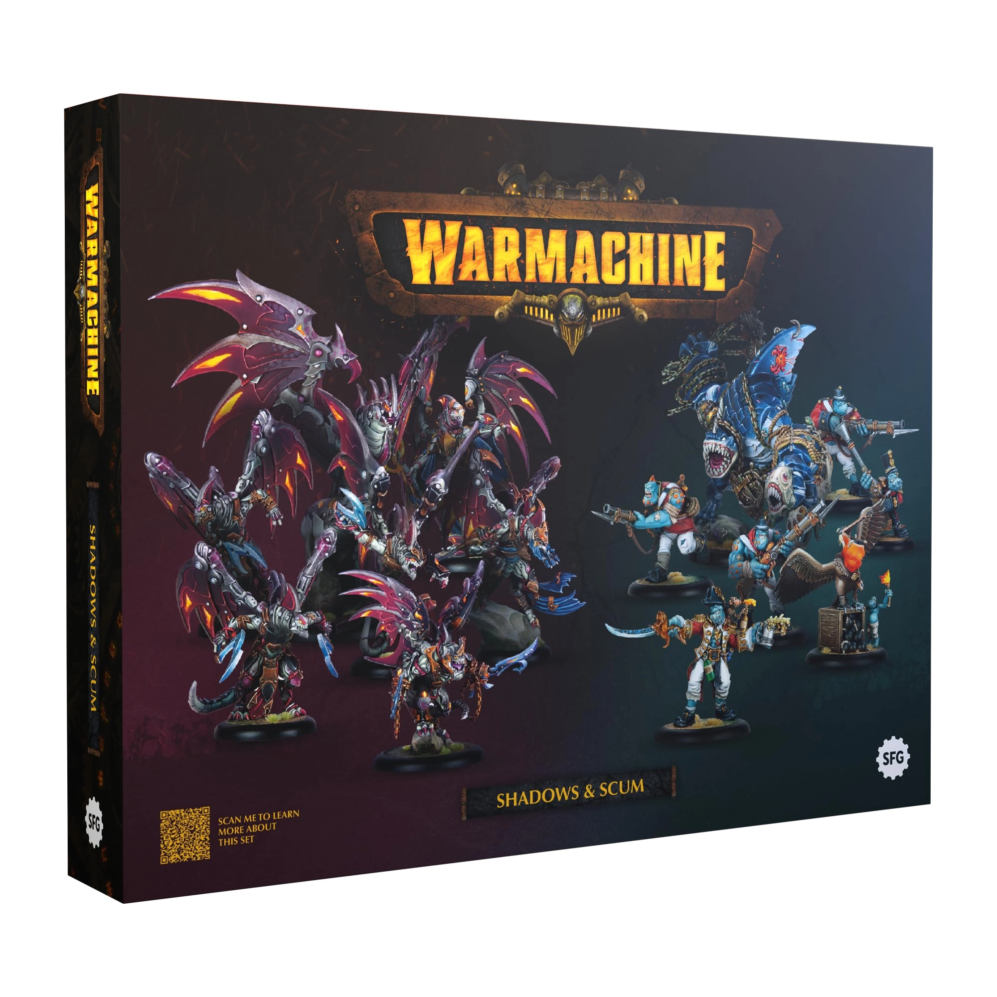 Steamforged Games Warmachine: Shadows and Scum - Two Player Set