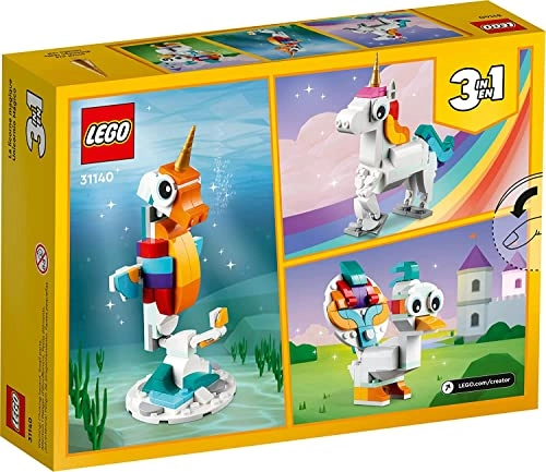 Creator 3 in 1 Magical Unicorn (31140) - Rainbow Ages 7+
