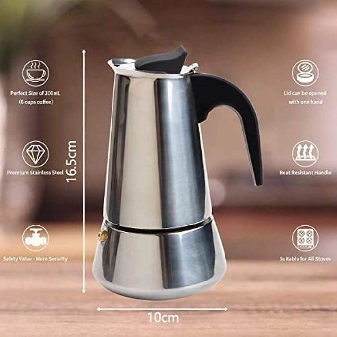 Stovetop Espresso Maker - 200Ml