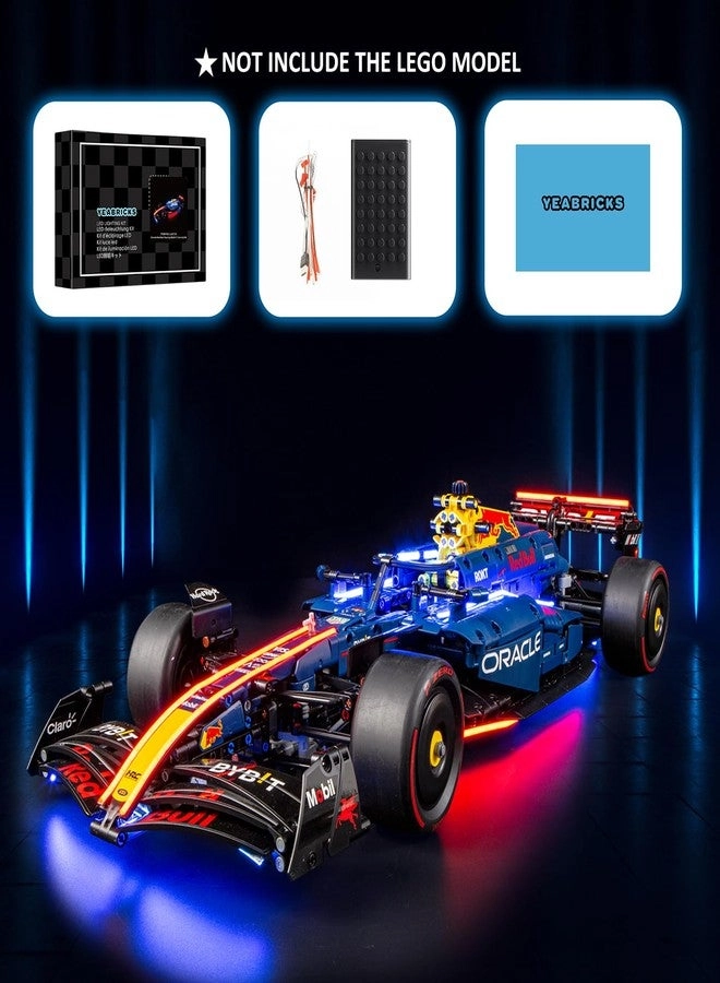 LED Light for LEGO Technic Oracle Red Bull Racing RB20 F1 Car 42206