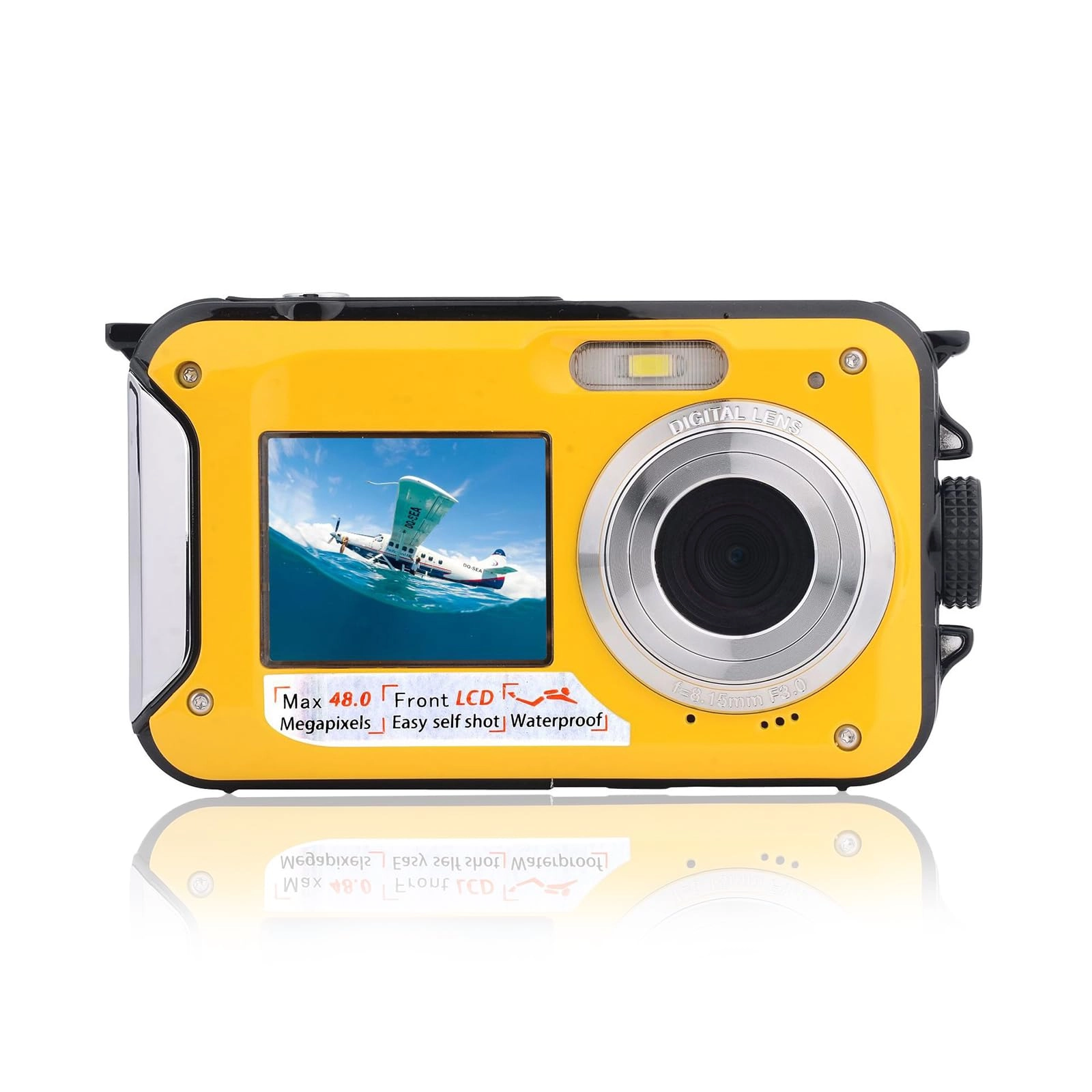 Fydun Dual Screens Waterproof Digital Camera 2.7K30