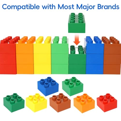 Large Classic Building Blocks Set - 91 pcs
