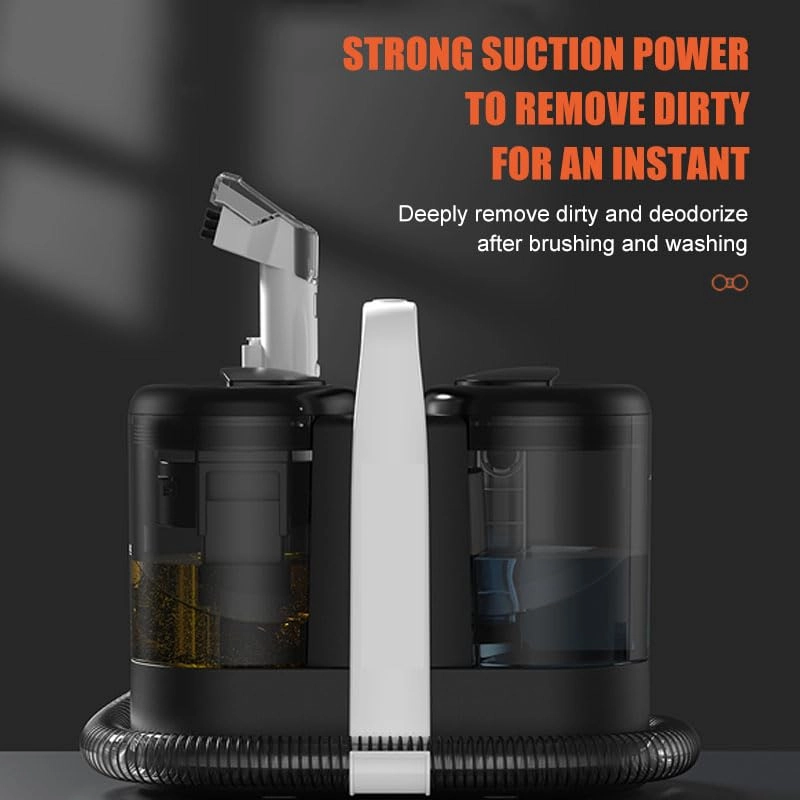 Handheld Carpet & Upholstery Cleaner - 450W 12KPa 1.5m Hose