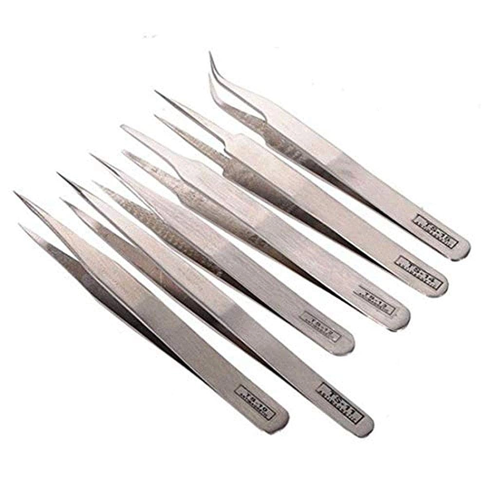 DIY Crafts CTDIYHI37154 - 6pcs Antistatic Tweezer Repair Kit