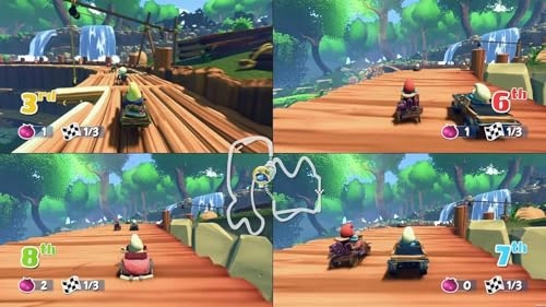 The Smurfs - Mission Vileaf + The Smurfs 2 - The Prisoner of the Green Stone + Smurfs Kart - PS5