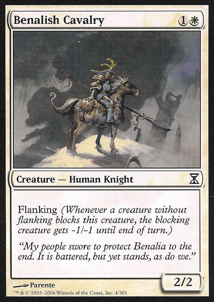 Wizards of the Coast Benalish Cavalry - Time Spiral