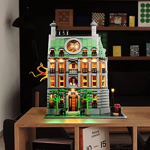 LED light set for LEGO 76218 Sanctum Sanctorum - Remote Control Lights Only