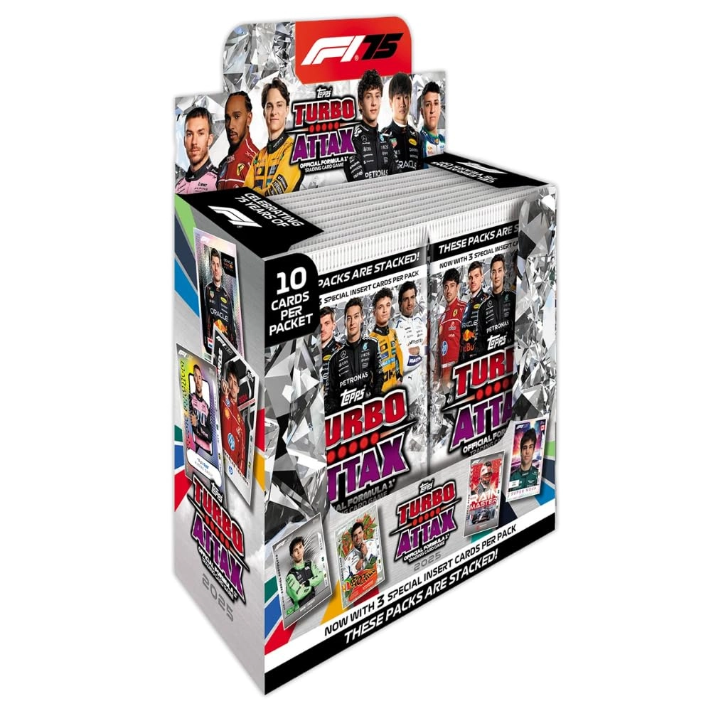 Topps Formula 1 Turbo Attax - Turkish 240pcs