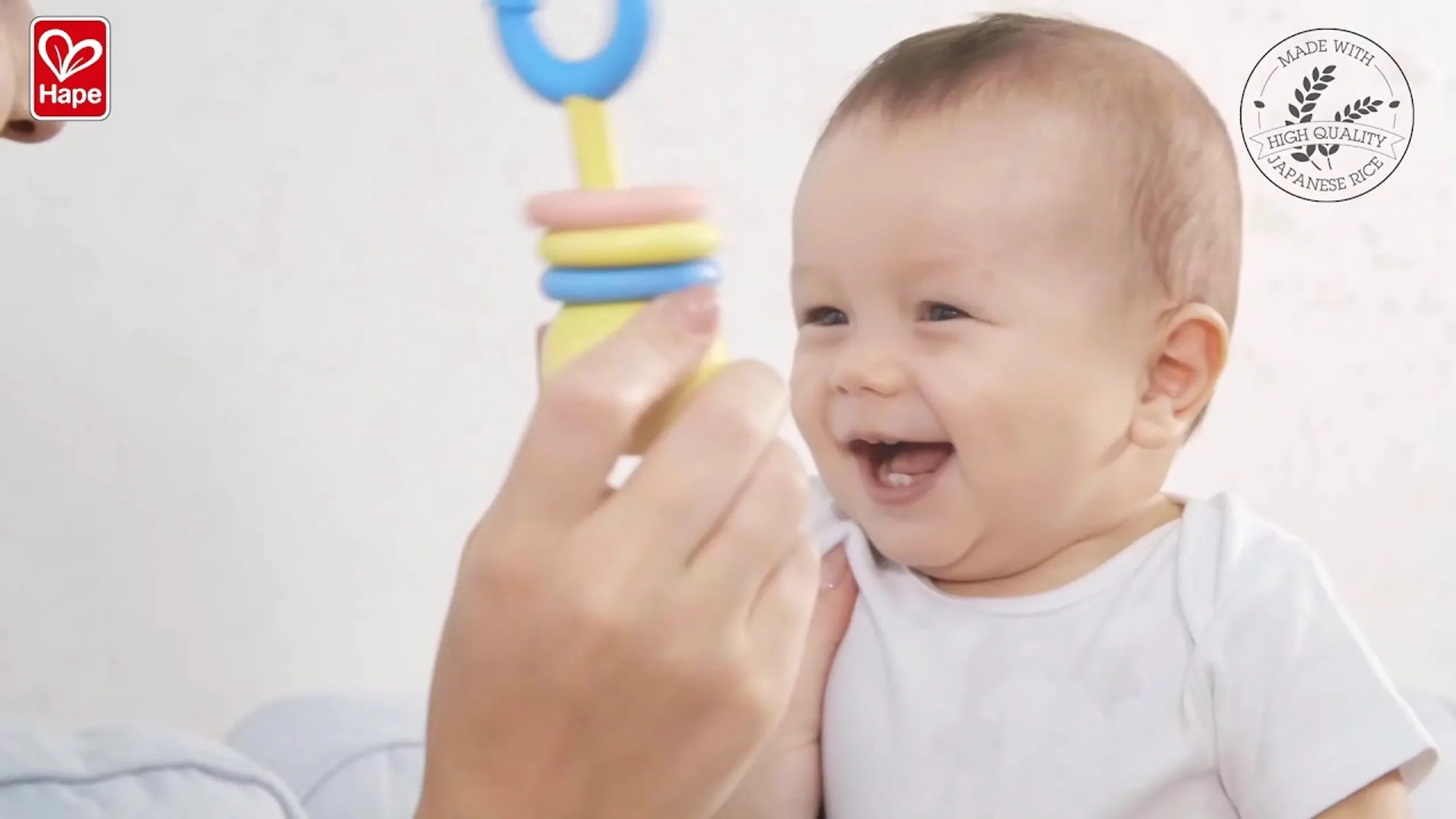Ring Rattle - 0 + rice-based