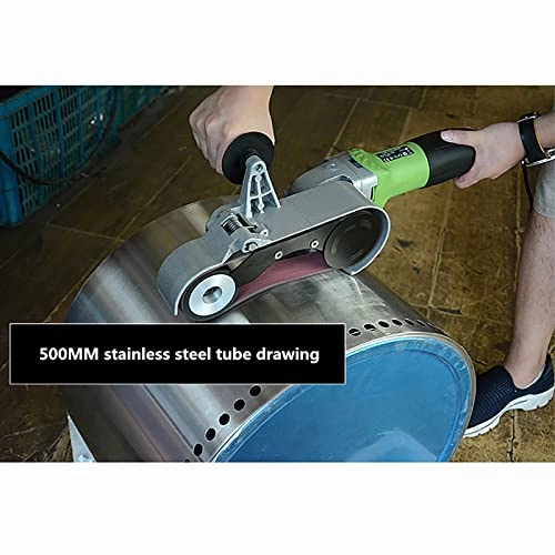 Round Pipe Tube Polishing Machine - 800W 700-3000rpm 620x40mm