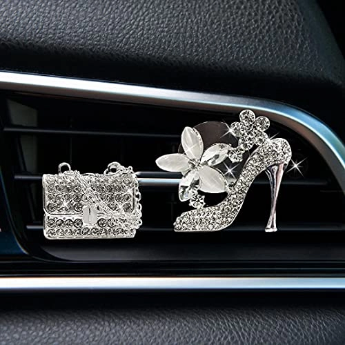 Car Air Vent Clip Charm - Silver High quality alloy