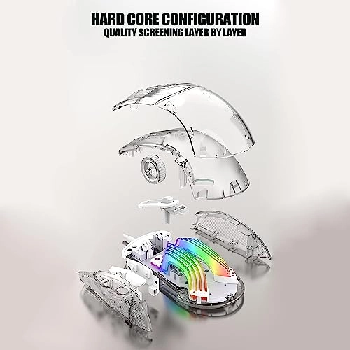 Transparent Gaming Mouse - USB