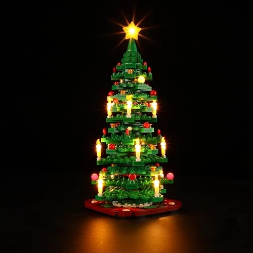 BRIKSMAX LED Light Kit for LEGO 40573 Christmas Tree