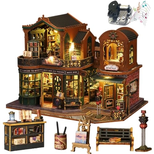 Magic House - 3D Mini Dollhouse Musical Movement