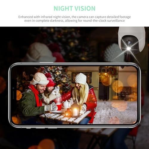 Weatherproof Light Bulb Camera 2K