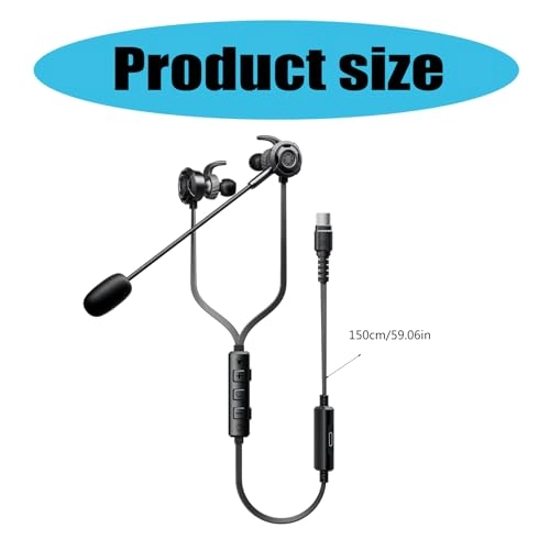 Ergonomic in Ear Gaming Wired Headphone