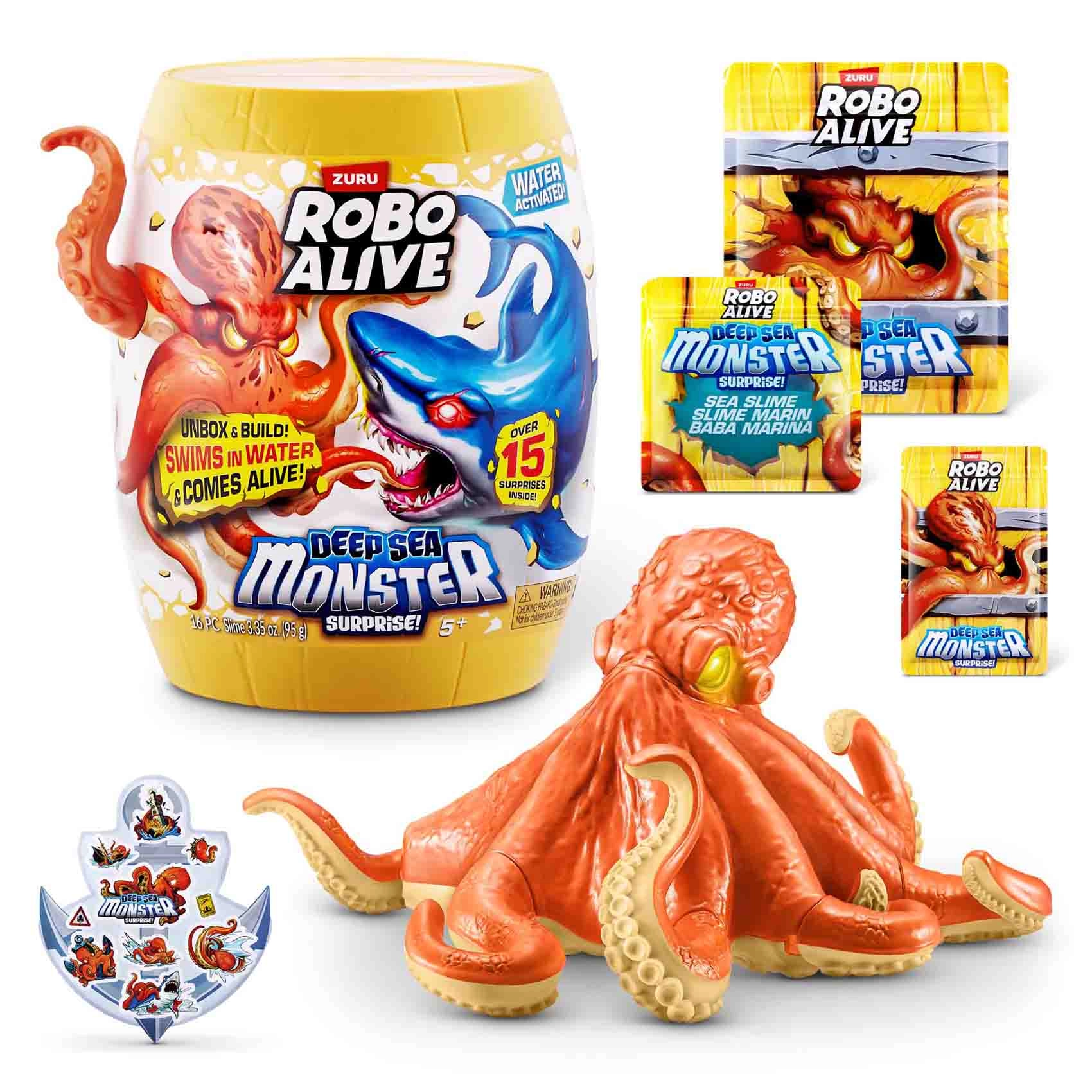 COLOR LAND CHILDRENS TOYS CENTER LLC Zuru Robo Alive Deep Sea Monster - 5 years+