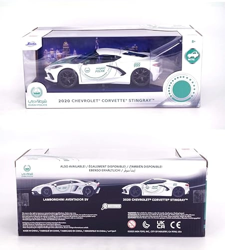 Dubai Police 2020 Chevrolet Corvette Stingray - 1:24
