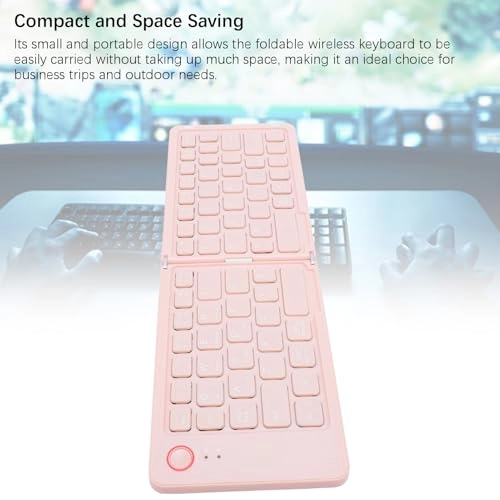 Foldable Bluetooth Keyboard - QWERTY Wireless