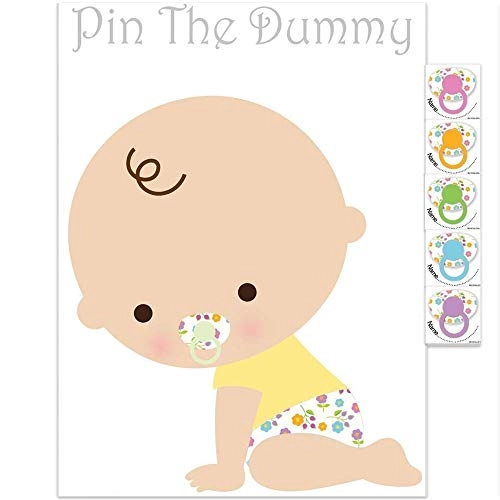 Pin The Dummy On the Baby - Adult 35 Players