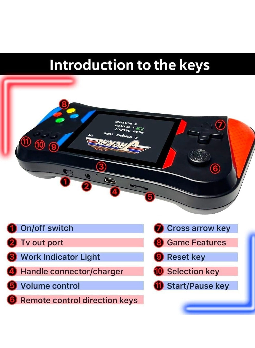 DM010 - 3.5" 500 Classic Games