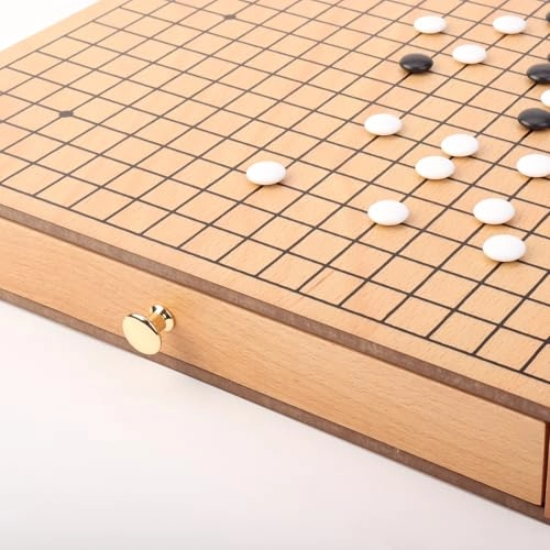 Go Game Set - 361 Stones Wood Veneer