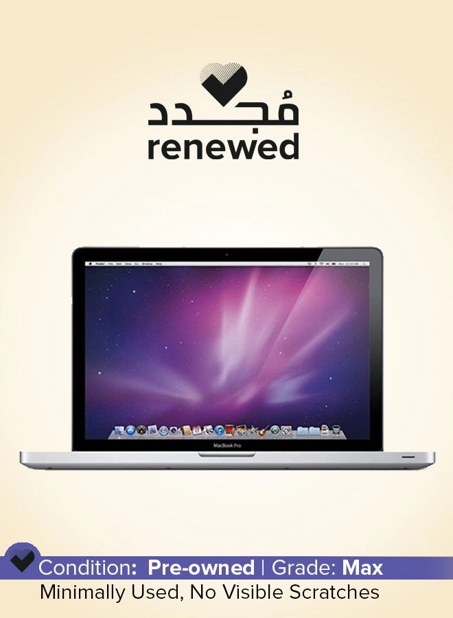 Apple (Renewed) MacBook Pro MC721LL (2011) - 15.4'' Core i7-2635QM 4GB DDR3 500GB HDD