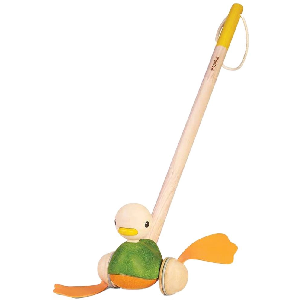Push Along Duck - 3 + Multi Colour