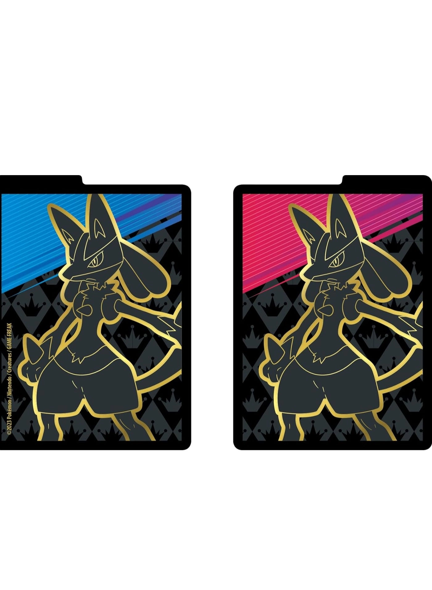 Crown Zenith Elite Trainer Box Exclusive Lucario Sleeves - 65 pcs