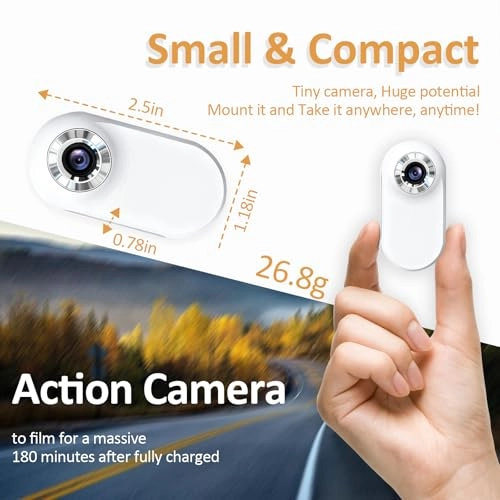 Mini Body Camera - 1080P 64GB