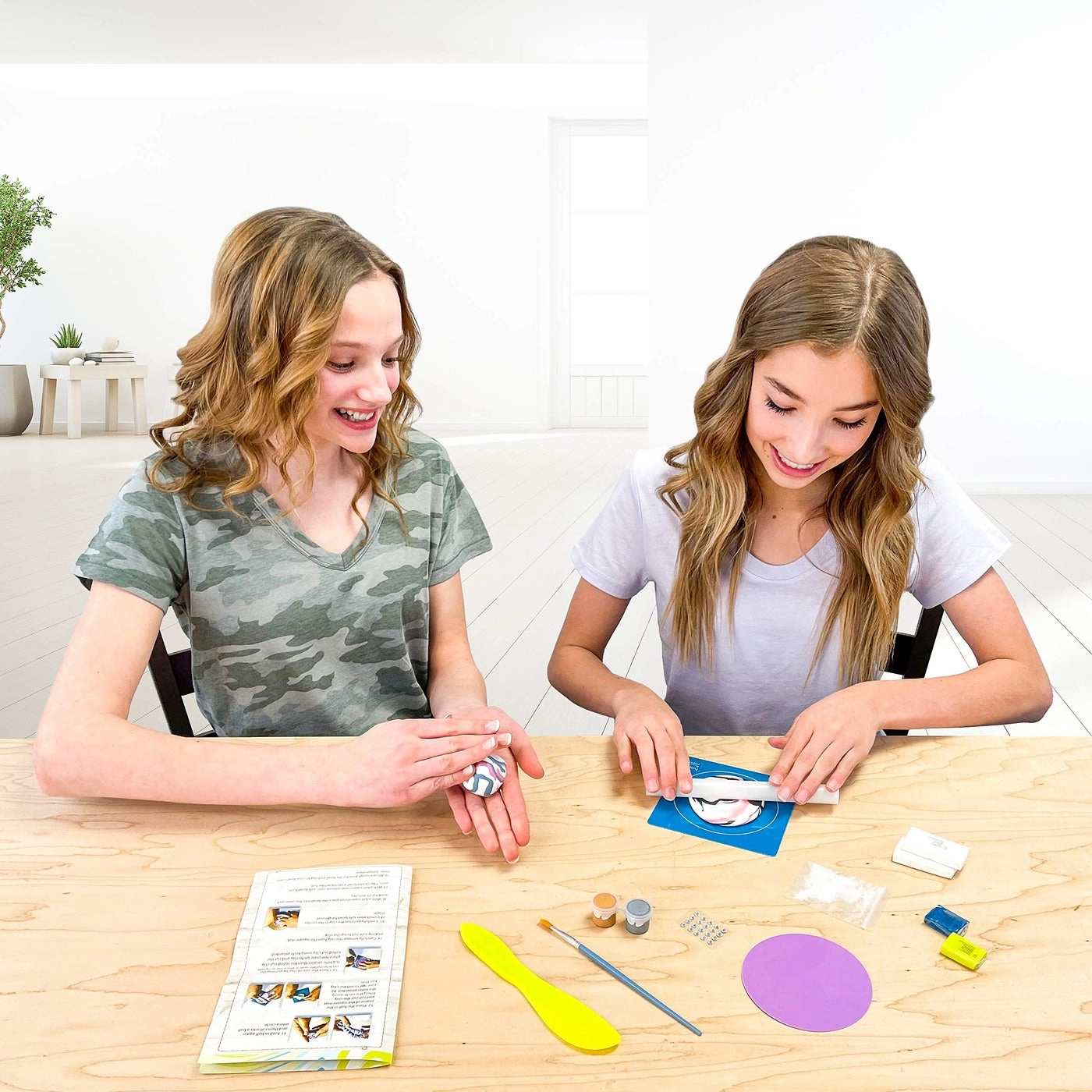 Make Your Own Clay Jewelry Dish Craft Kit - 3 Dishes Ages 8-12