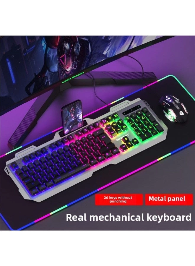 Mechanical Feel - Wired + E-sports Mouse