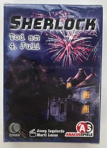 Sherlock Death on July 4th - Card Game