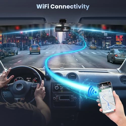 Dashcam - 4K (3840 x 2160 pixels) + 1080p (1920 x 1080 pixels)