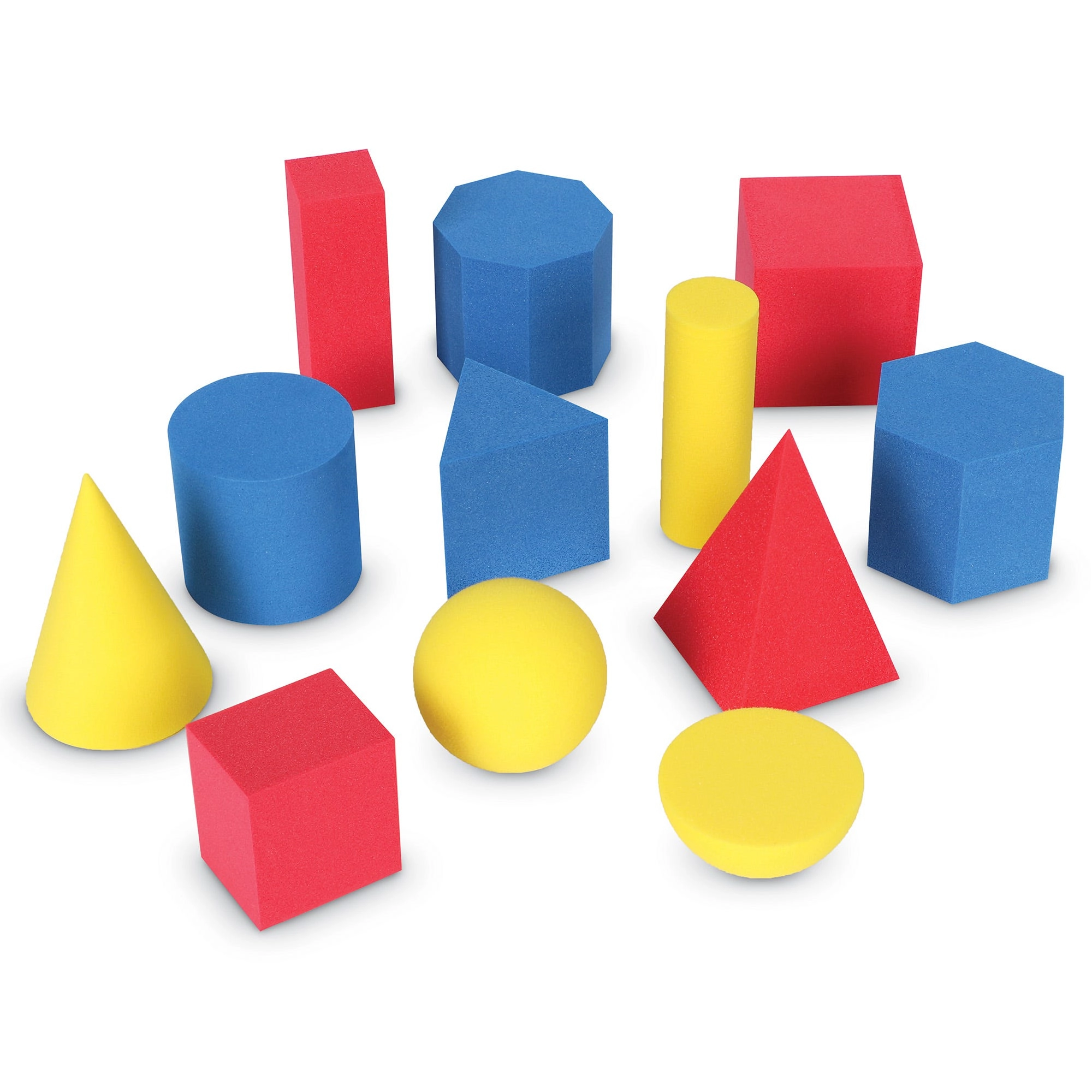 Hands-On Soft Geometric Solids - 5 years and above 12 pieces