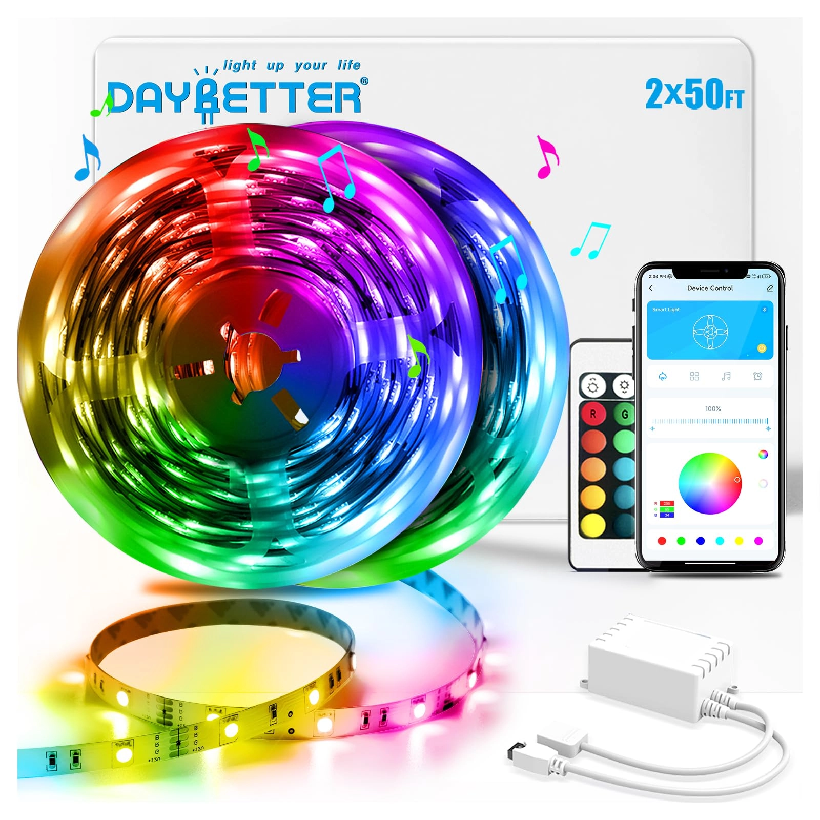 Led Strip Lights - 100 ft