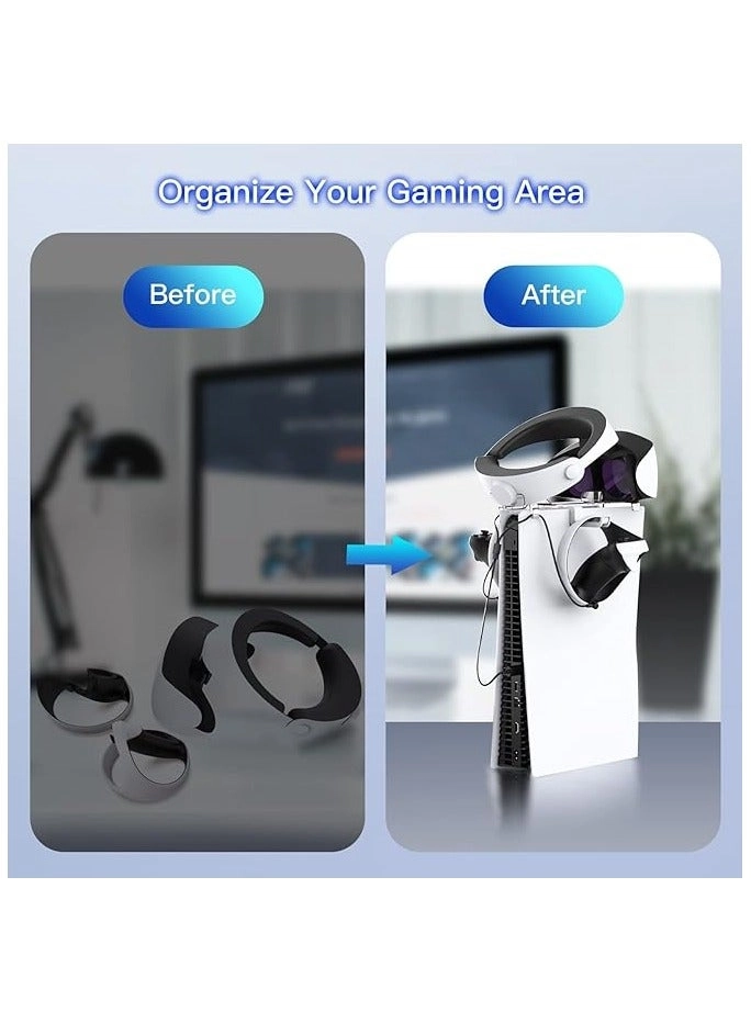 4 in 1 Controllers Charger Dock Kit - Fast Charging Type-c Multicolour