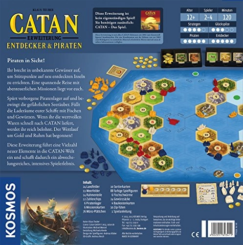 CATAN: Entdecker & Piraten (German)