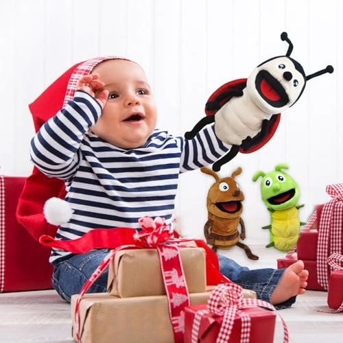 Hand Puppet - 13" Ladybug